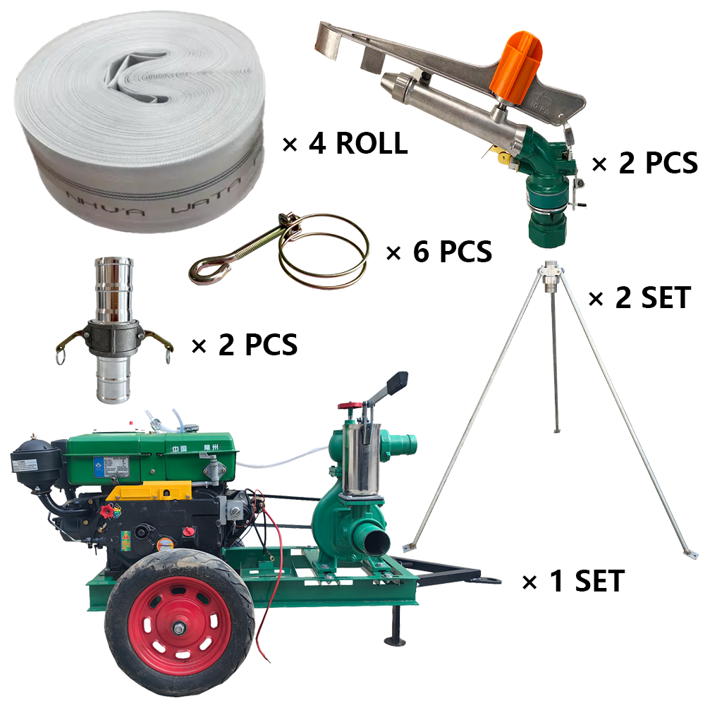 泸州程瑞达PY40摇臂喷枪灌溉套装